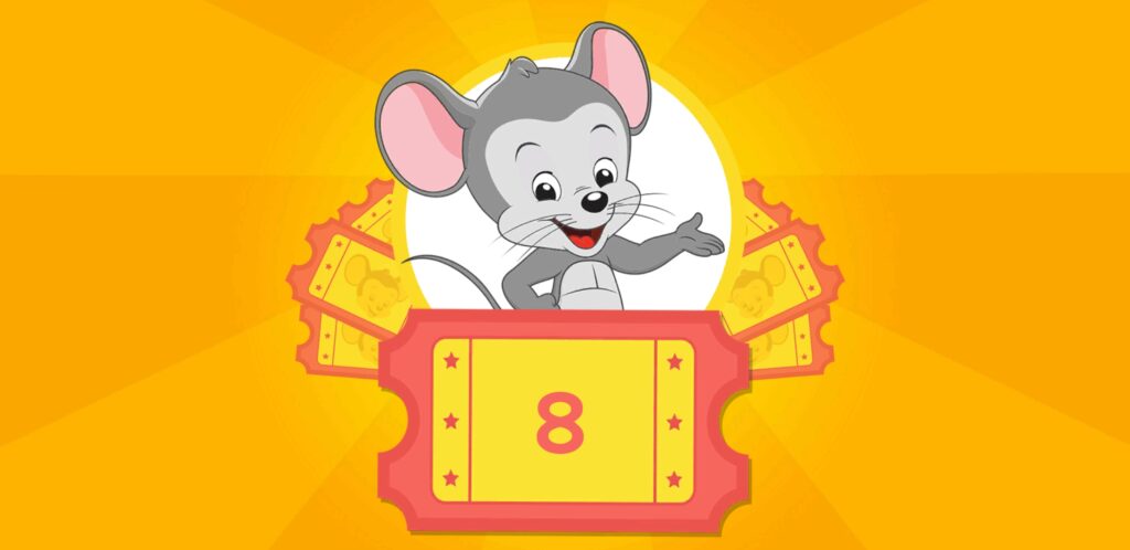 ABCマウスでもらえるチケット